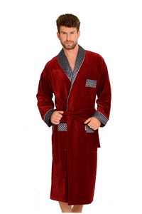 Bonjour bathrobe long 3xl-4xl, De Lafense 773