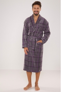 Twin frotte szlafrok m�ski d�ugi z ko�nierzem, De Lafense 803