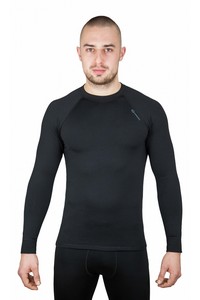 T-shirt thermoactive men's long sleeves black Gwinner top III