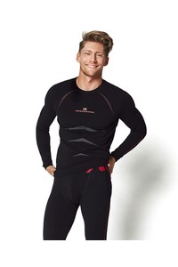 T-shirt thermoactive men's with long sleeve Henderson Skin 22969