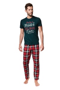 Pajamas men's baweniana long trousers short sleeve Henderson Zev 39407
