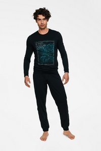 Pajamas men's long trousers and sleeve baweniana Henderson Blend 40038