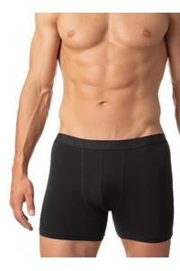 Men's boxer shorts with szerok gum Key MXM 019