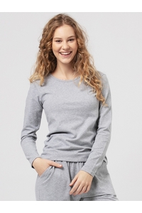 Undershirt ladies' long sleeves hot touch Key LVD 729 1