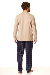 Pajamas men's long Key MNS 864 B22