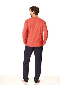 Pajamas men's baweniana short letnia Key MNS 860 B22
