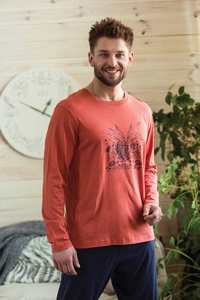 Pi�ama m�ska bawe�niana kr�tka letnia Key MNS 860 B22