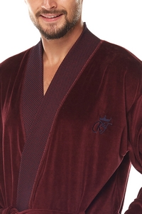 Royal bathrobe male long, L&l 2050