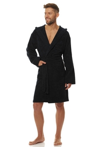 Bathrobe male with hood L&L 2103