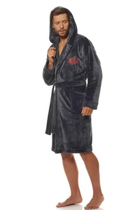 Bathrobe male with hood L&L Costa 2110