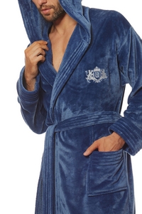 Bathrobe male with hood L&L Costa 2110