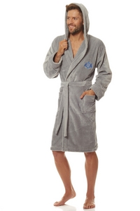 Bathrobe male with hood L&L Costa 2110