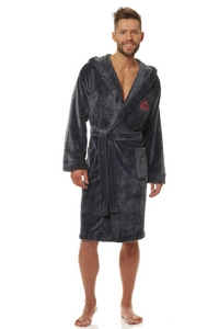 Bathrobe male with hood L&L Costa 2110