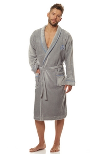 Bathrobe male ciepy long L&L Luca 2111