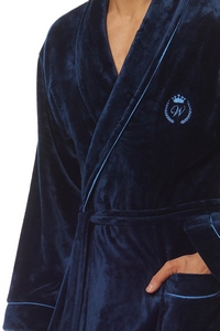 Bathrobe male ciepy long L&L Luca 2111