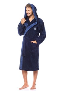 George bathrobe male with hood, L&L