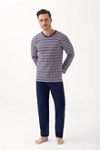 Pajamas men's long sleeves m-2xl, Luna 795