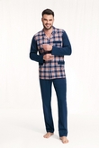 Pajamas men's long sleeves rozpinana m-2xl, Luna 797