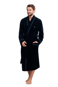 Bathrobe male long m-2xl, Luna 852