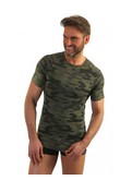 T-shirt men's military style short sleeve M-XL, P1035, Sesto Senso