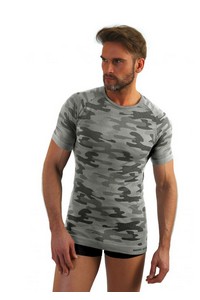 T-shirt men's military style short sleeve m-xl, Sesto Senso p1035
