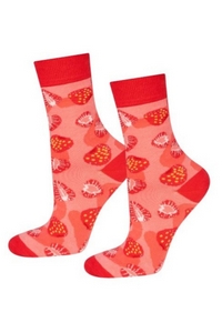 Socks in soiku - dem strawberry, Soxo