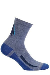 Socks teens men's frotte patterned short ag+, Wola